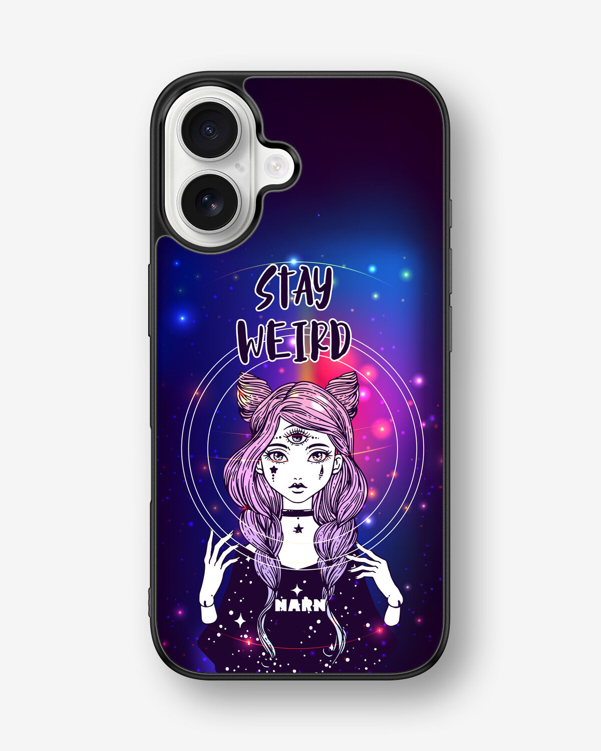 iPhone 16 Hard Case – Galactic Weird - View 1