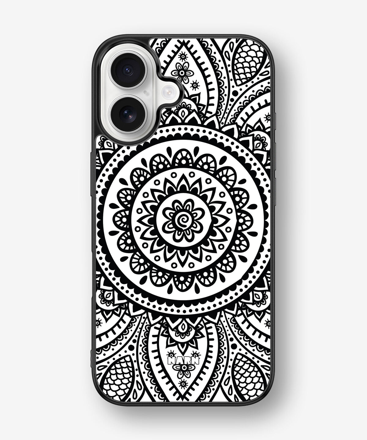 iPhone 16 Hard Case – Henna Mandala - View 1