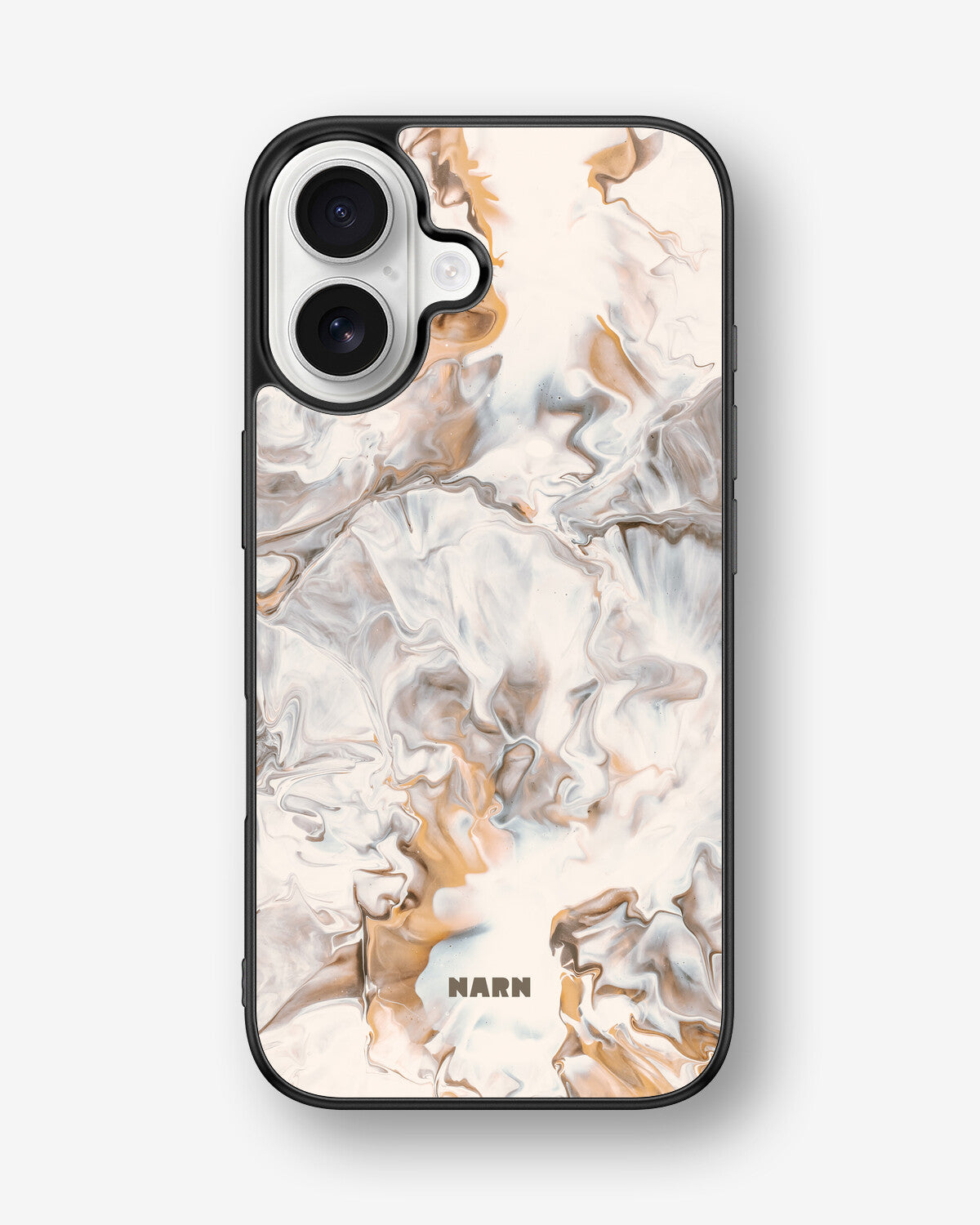 iPhone 16 Hard Case – Icy Caramel - View 1