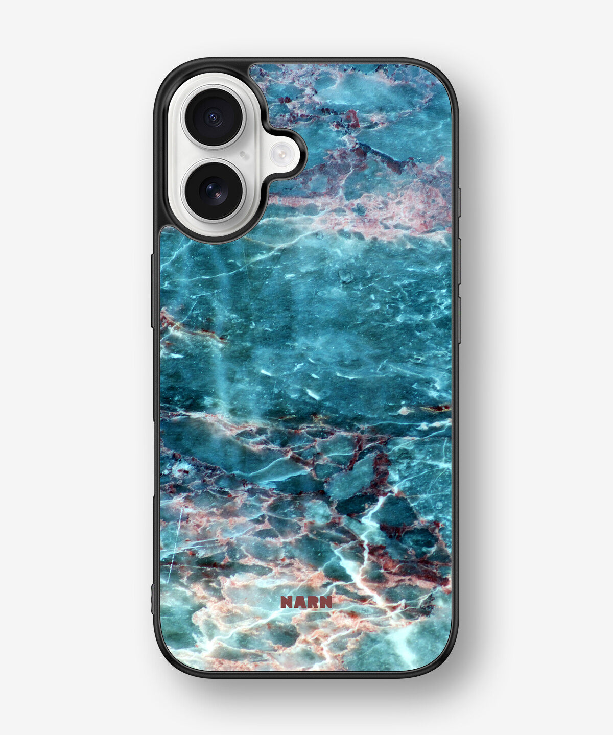 iPhone 16 Hard Case – Icy Marble - View 1