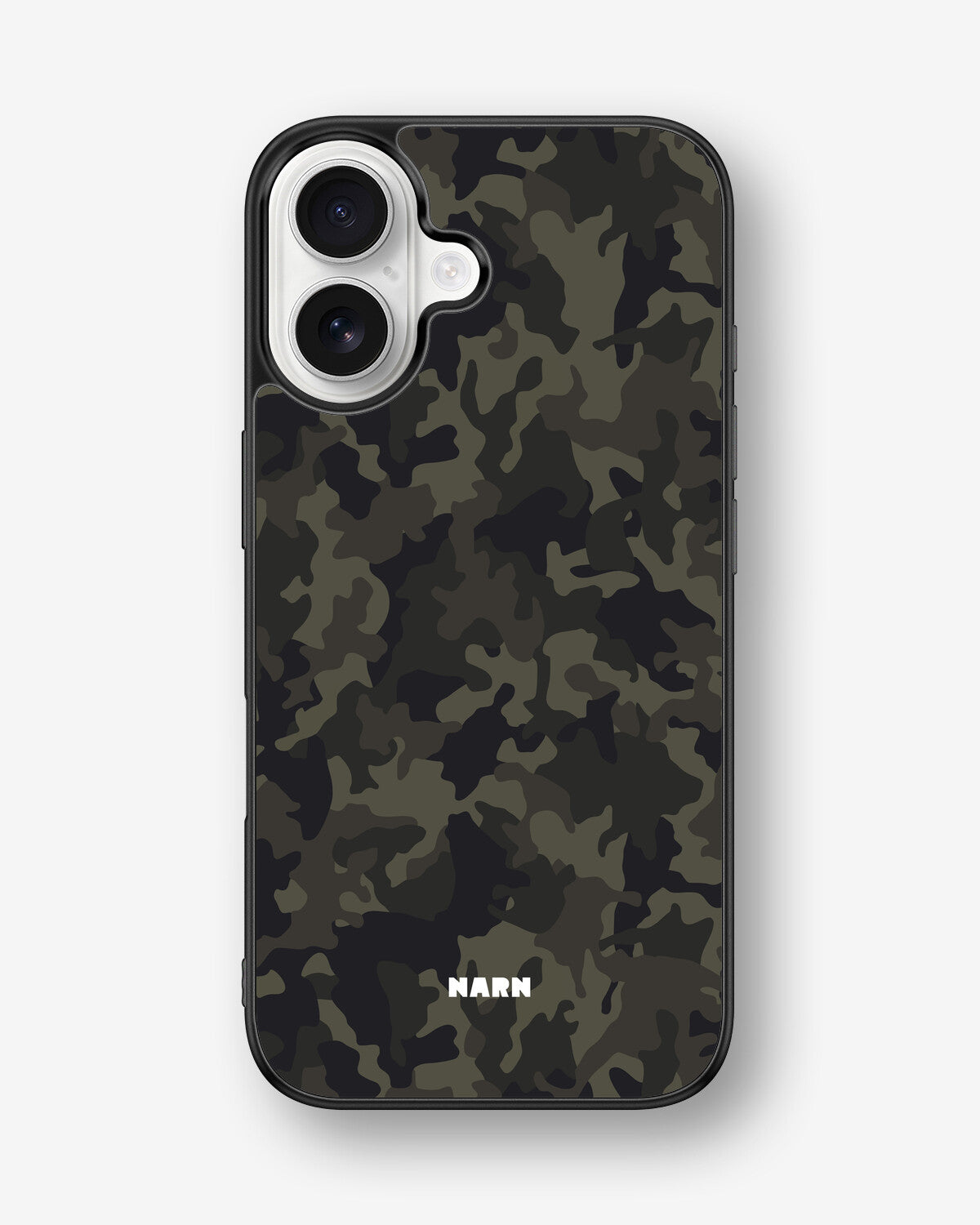 iPhone 16 Hard Case – Jungle Green Camo - View 1