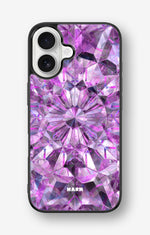 iPhone 16 Hard Case – Lavender Crystals - View 1