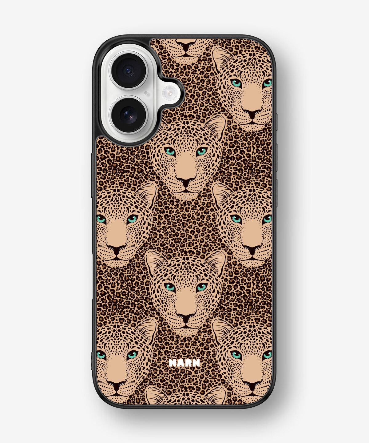 iPhone 16 Hard Case – Leopard Gaze - View 1