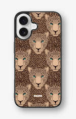 iPhone 16 Hard Case – Leopard Gaze - View 1