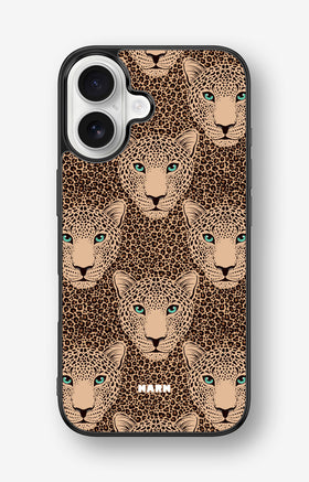 iPhone 16 Hard Case – Leopard Gaze - View 1