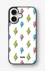 iPhone 16 Hard Case – Lightning Bolts - View 1