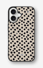 iPhone 16 Hard Case – Marble Dots - View 1