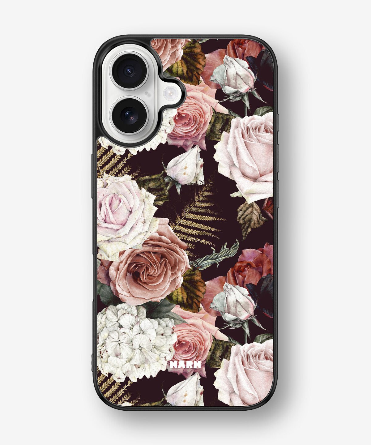iPhone 16 Hard Case – Midnight Roses - View 1