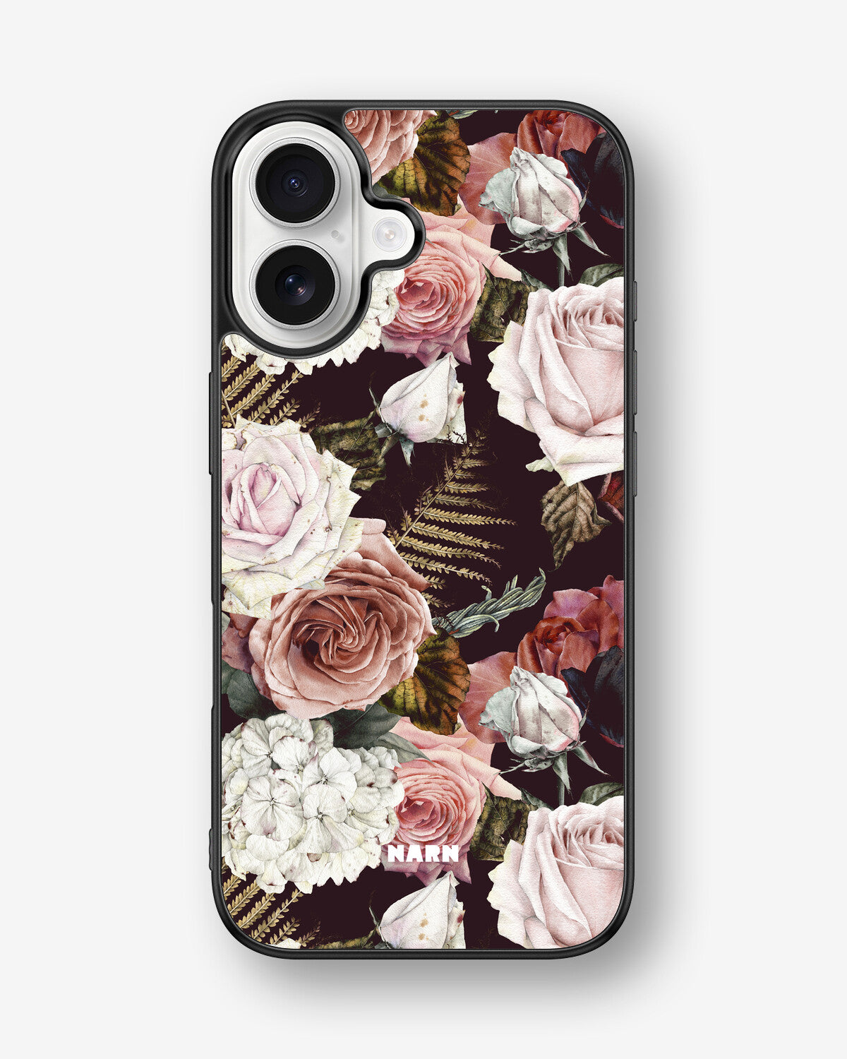 iPhone 16 Hard Case – Midnight Roses - View 1