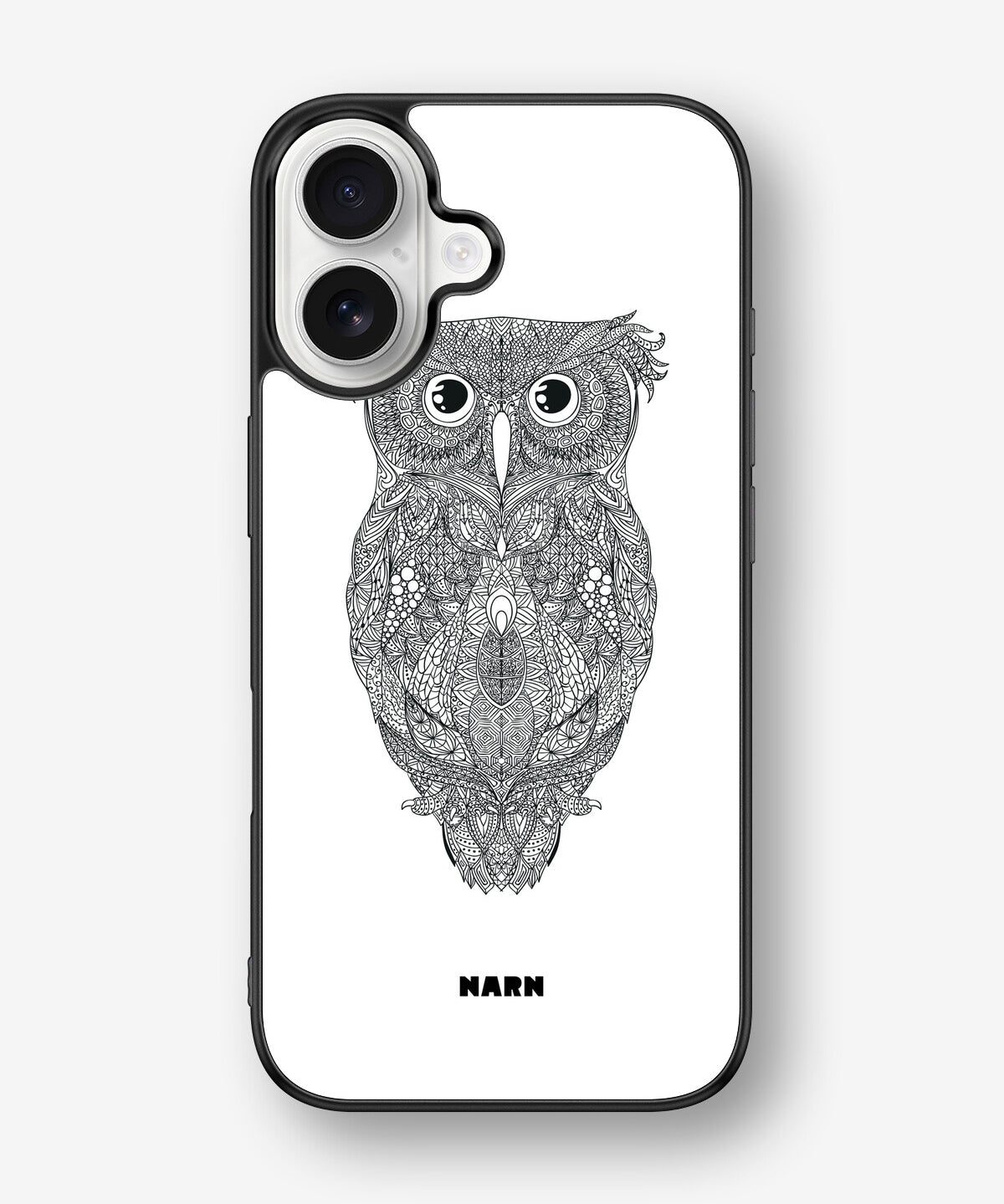 iPhone 16 Hard Case – Owl - View 1