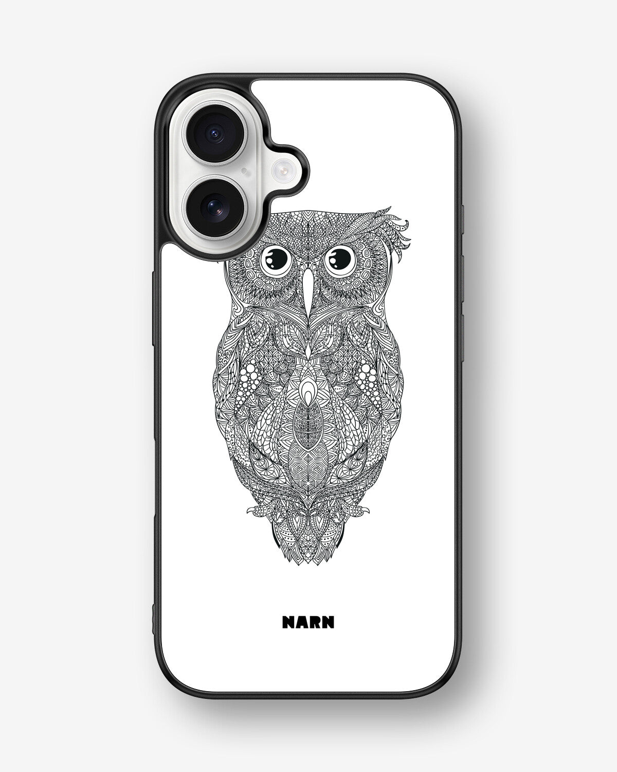 iPhone 16 Hard Case – Owl - View 1