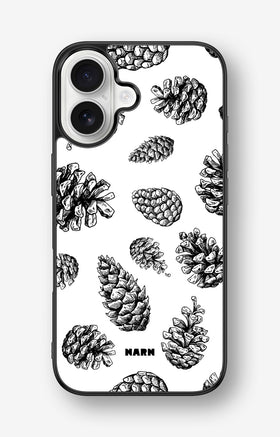 iPhone 16 Hard Case – Pine Cones - View 1