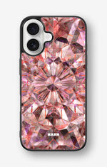 iPhone 16 Hard Case – Pink Crystals - View 1