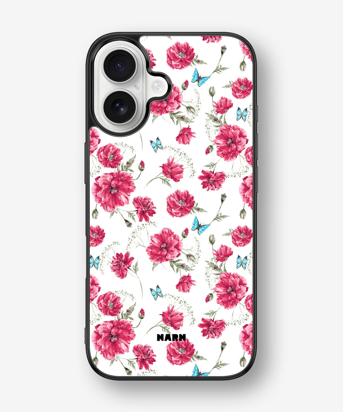 iPhone 16 Hard Case – Poppies in Bloom - View 1
