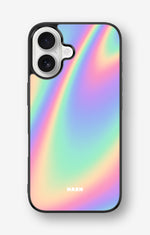 iPhone 16 Hard Case – Rainbow Haze - View 1