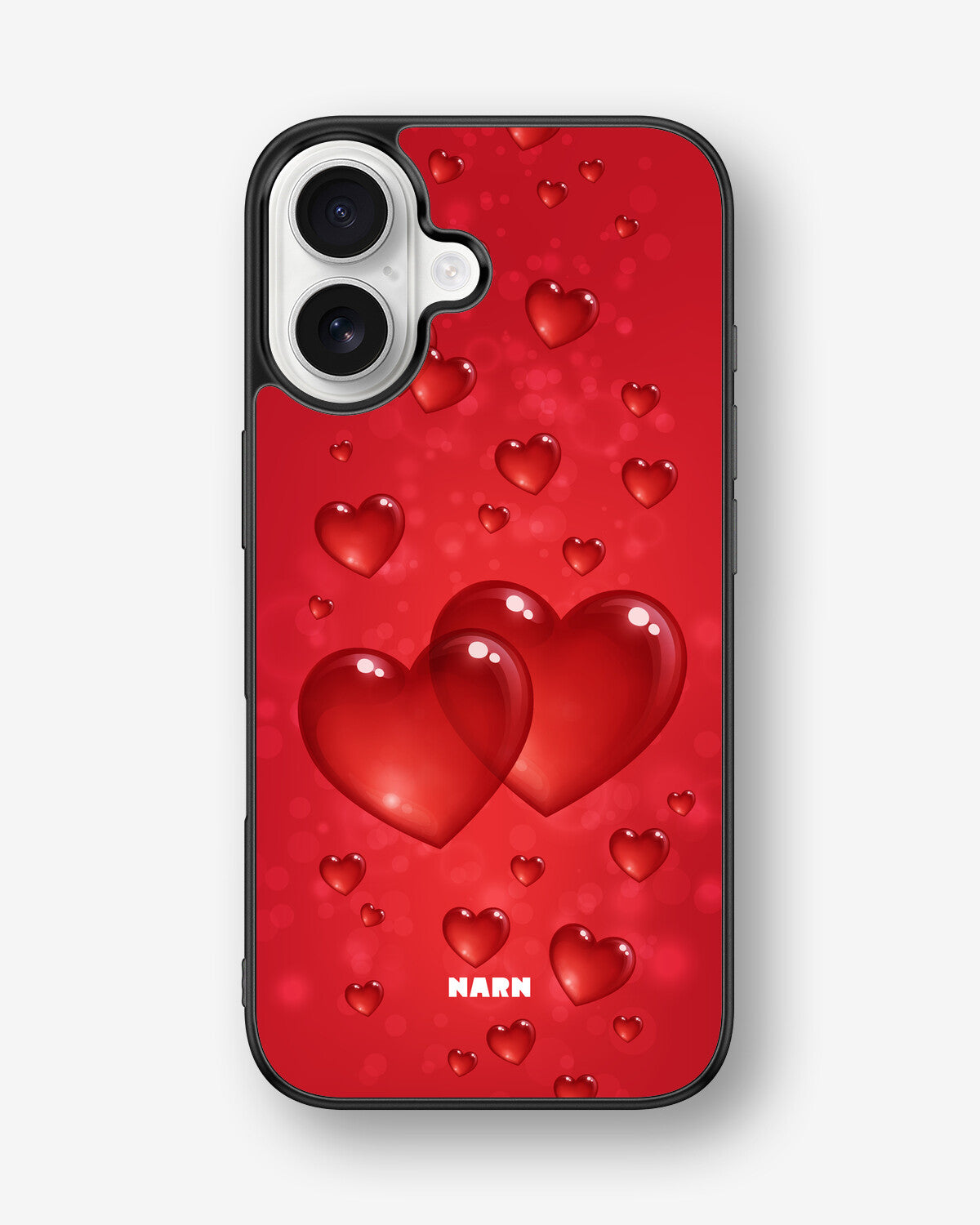 iPhone 16 Hard Case – Red Romance - View 1