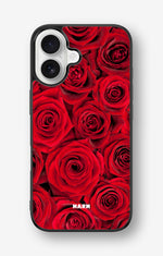 iPhone 16 Hard Case – Red Roses - View 1