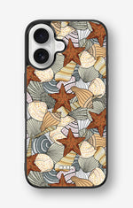 iPhone 16 Hard Case – Sea Shells - View 1
