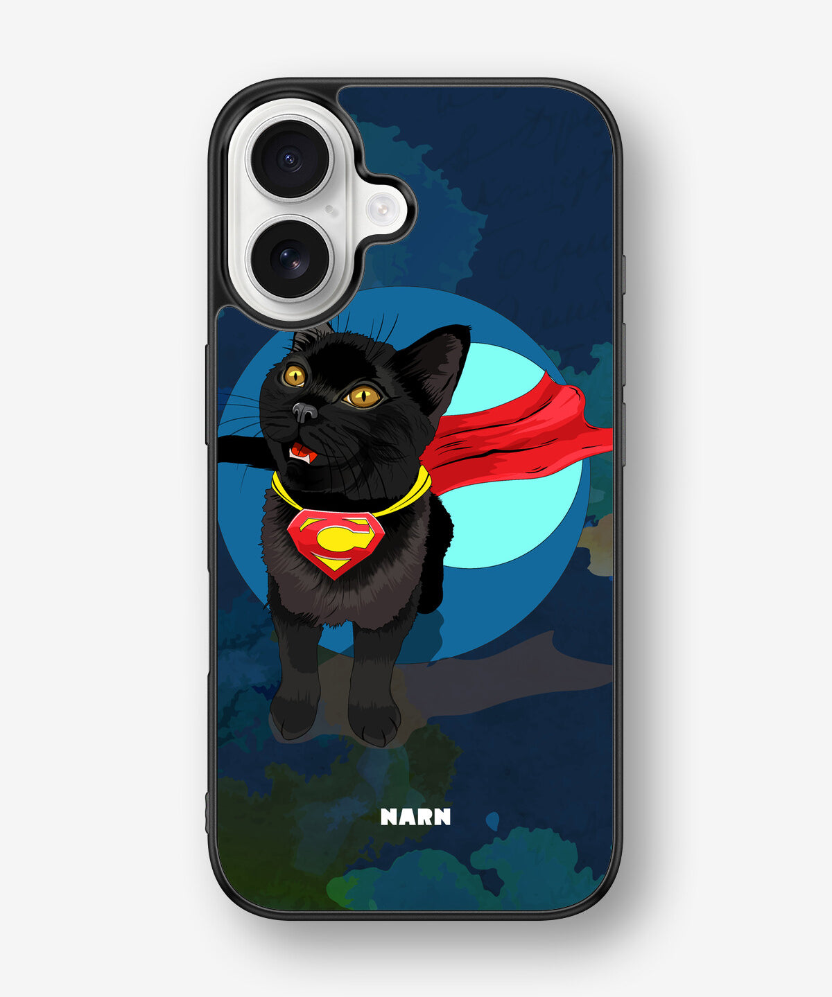 iPhone 16 Hard Case – Super Cat - View 1