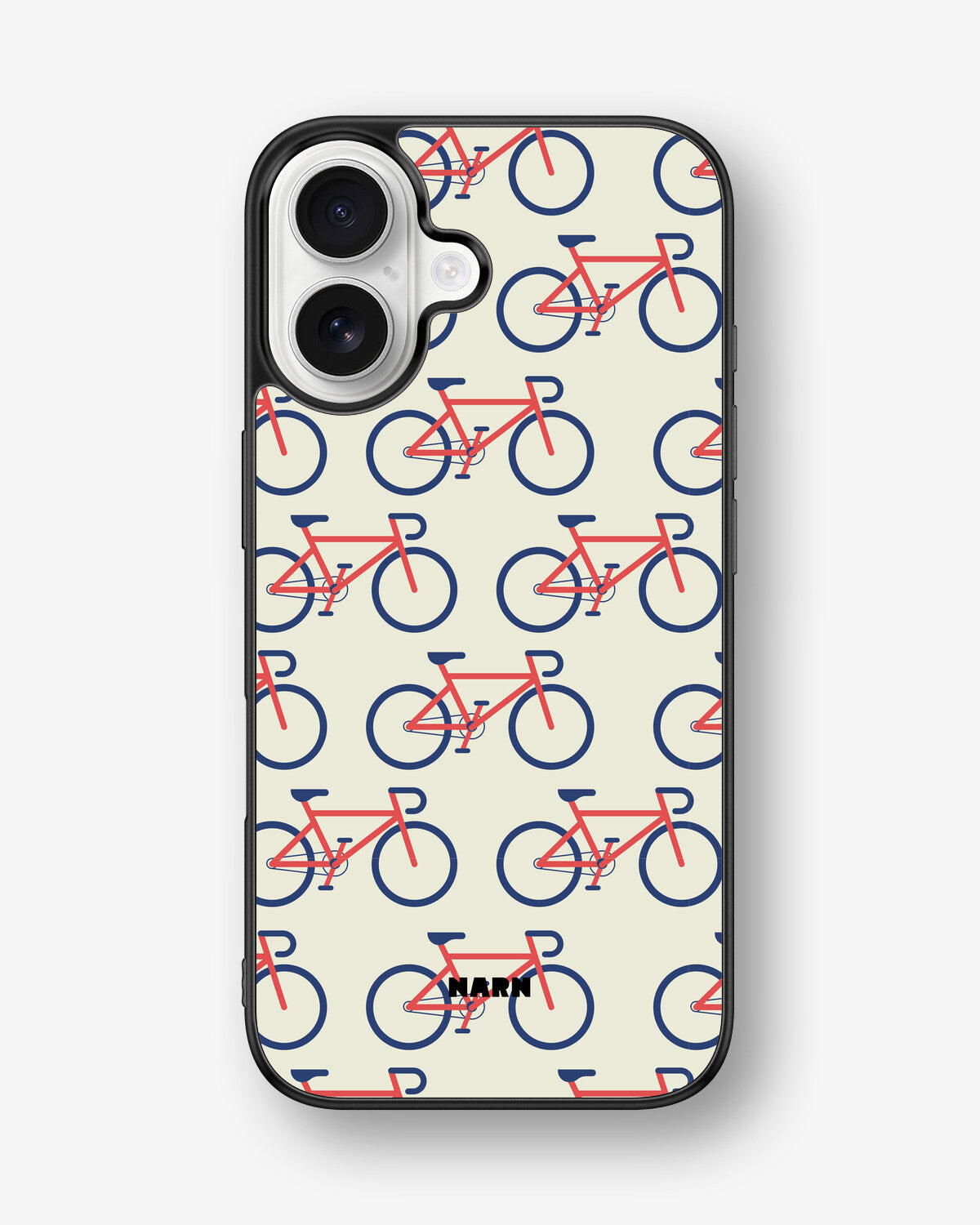 iPhone 16 Hard Case – Vintage Bicycle - View 1