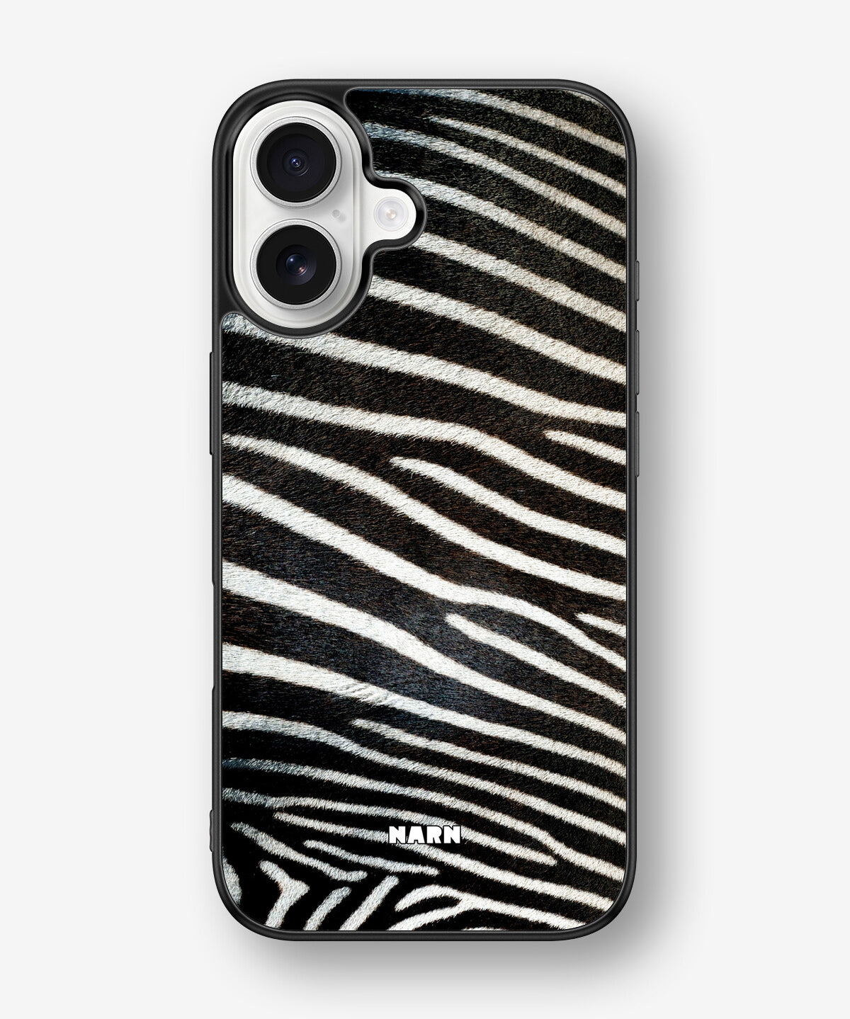 iPhone 16 Hard Case – Zebra Stripe - View 1
