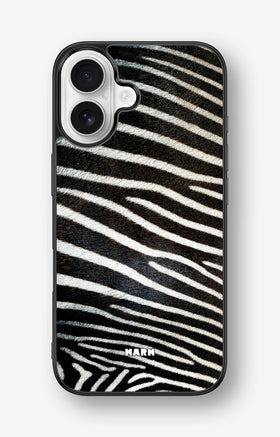 iPhone 16 Hard Case – Zebra Stripe - View 1