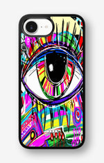 iPhone 16e Hard Case – Abstract Eye - View 1