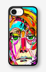iPhone 16e Hard Case – Abstract Portrait - View 1