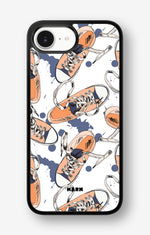 iPhone 16e Hard Case – Apricot Sneakers - View 1