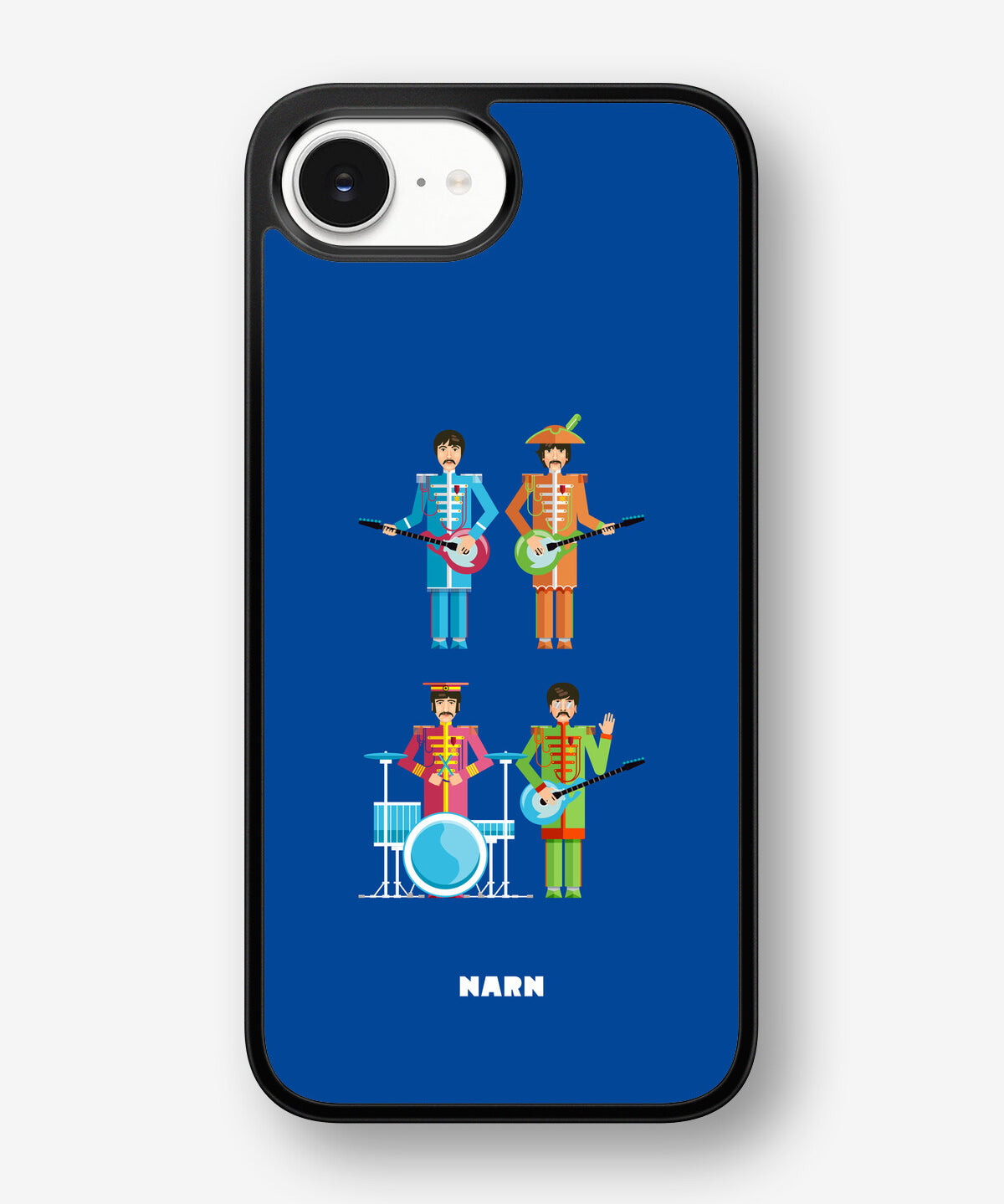 iPhone 16e Hard Case – Beatles Blue - View 1