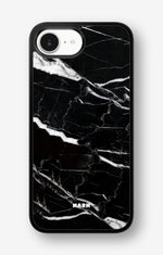 iPhone 16e Hard Case – Black Marble - View 1
