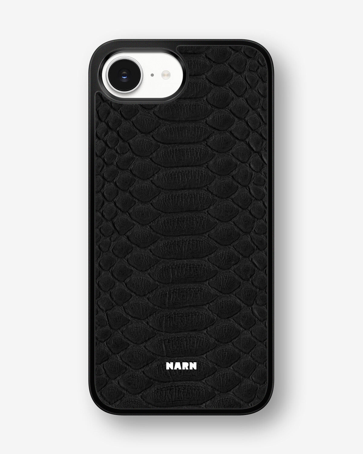 iPhone 16e Hard Case – Black Snake - View 1