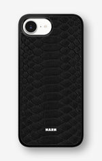 iPhone 16e Hard Case – Black Snake - View 1