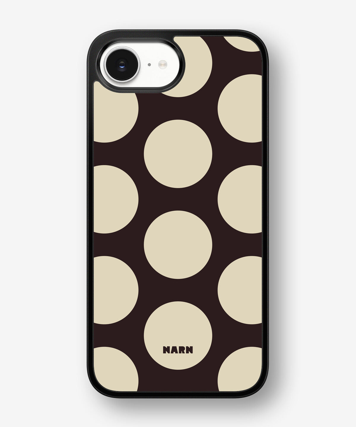 iPhone 16e Hard Case – Bold Dots - View 1