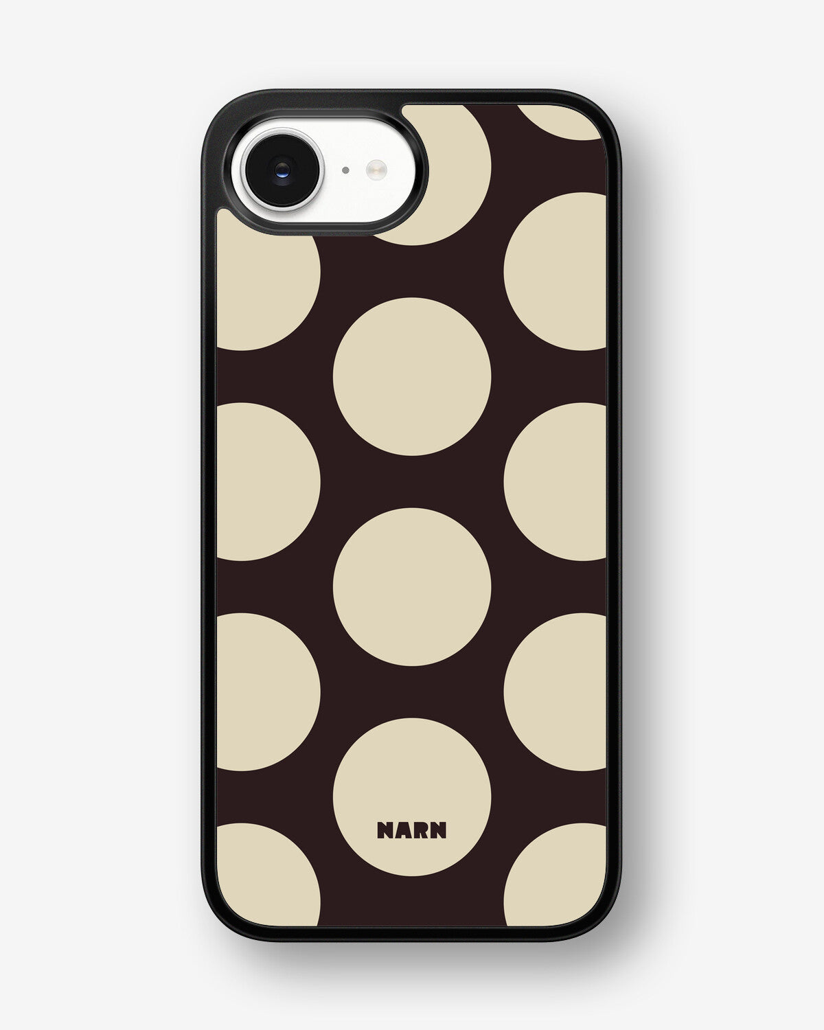 iPhone 16e Hard Case – Bold Dots - View 1