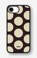 iPhone 16e Hard Case – Bold Dots - View 1