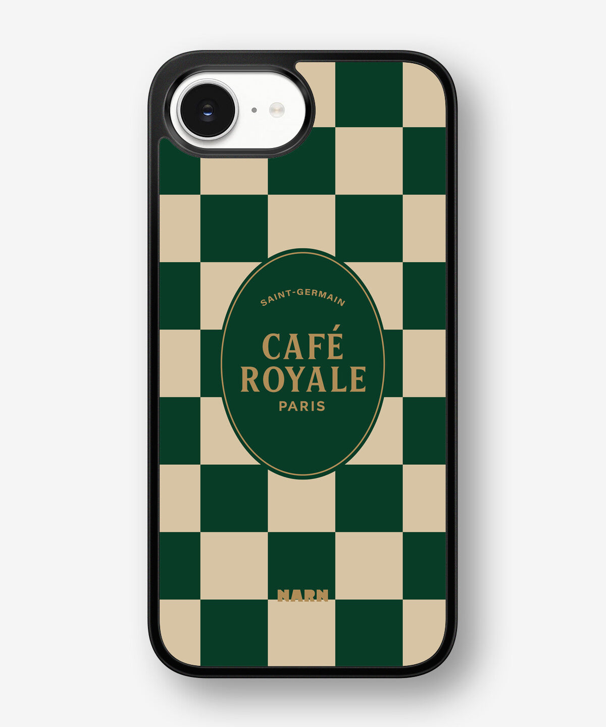 iPhone 16e Hard Case – Cafe Royale - View 1