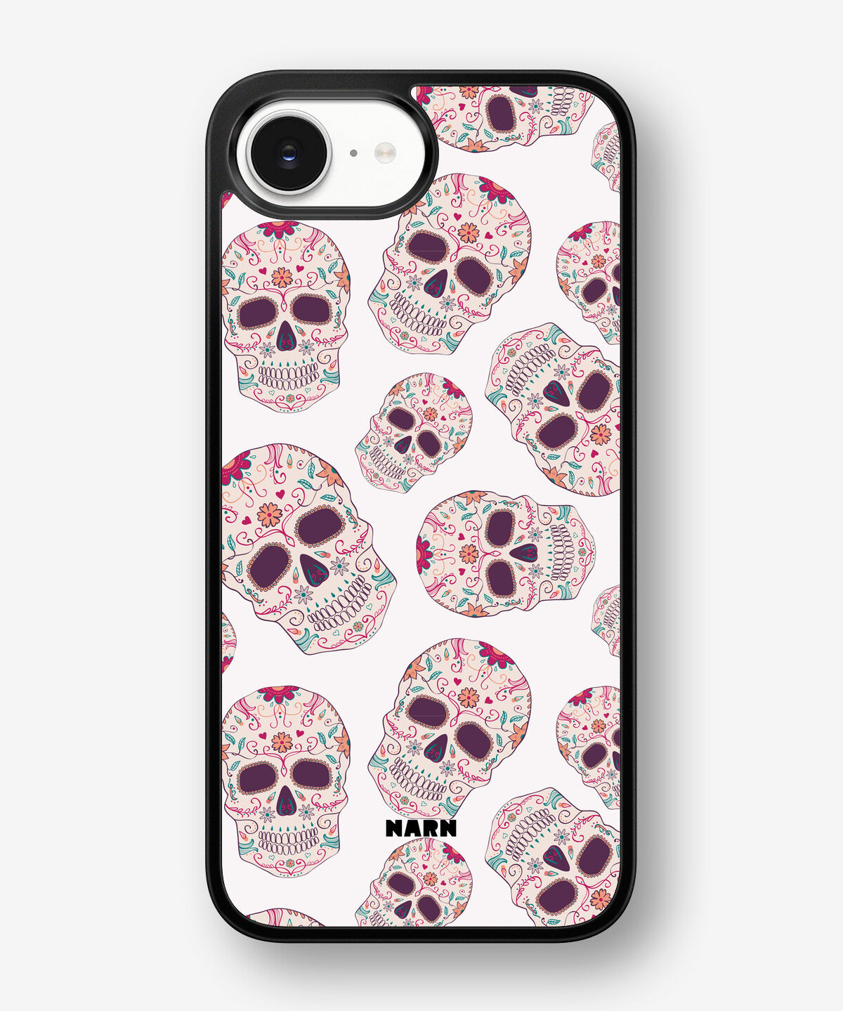 iPhone 16e Hard Case – Calavera Skulls - View 1