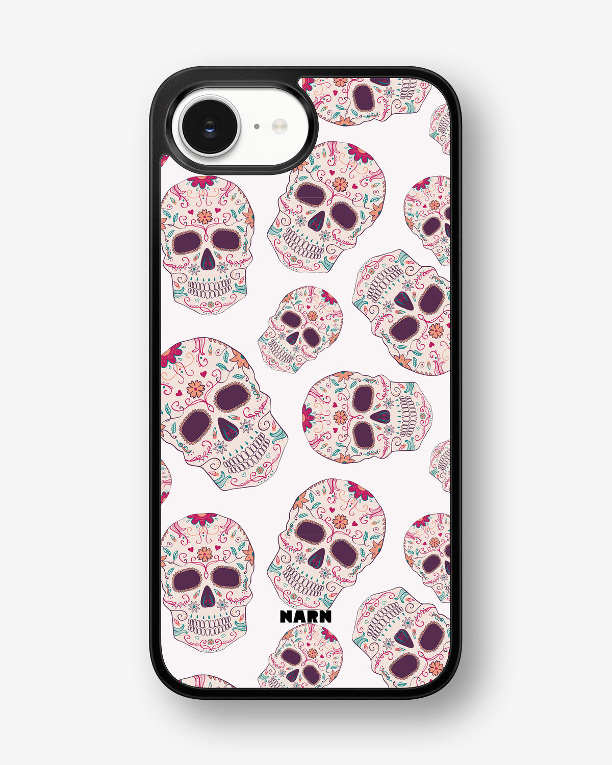 iPhone 16e Hard Case – Calavera Skulls - View 1