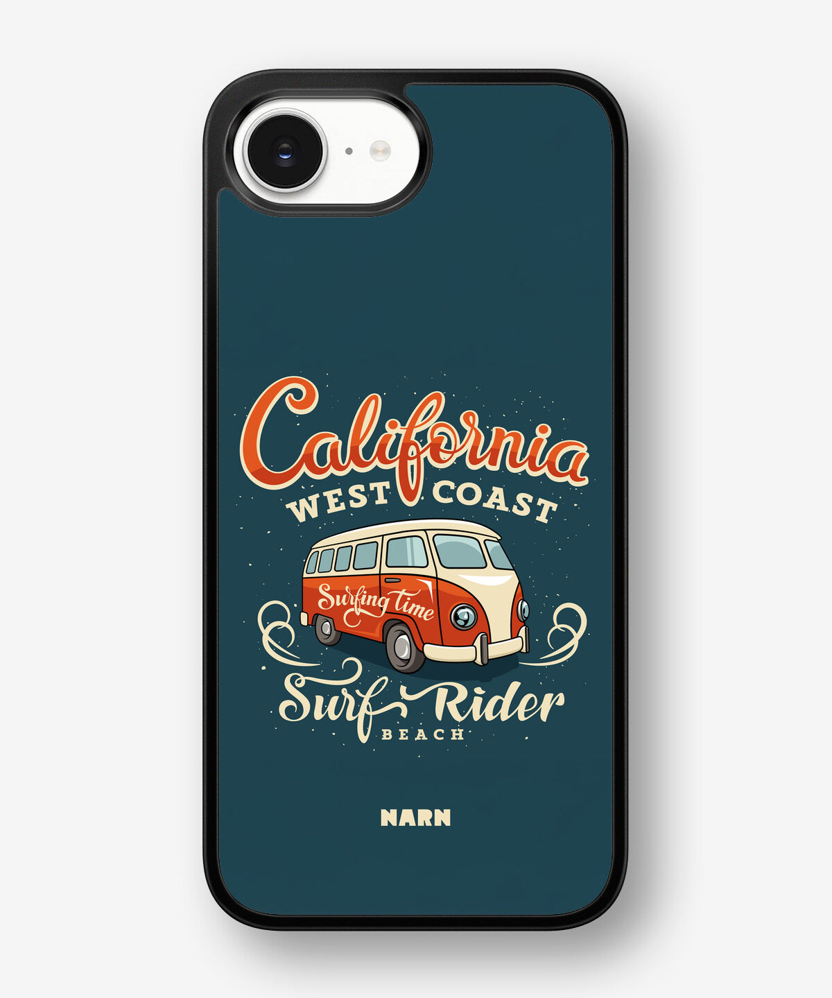 iPhone 16e Hard Case – California Surf - View 1