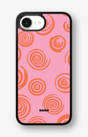 iPhone 16e Hard Case – Candy Swirl - View 1