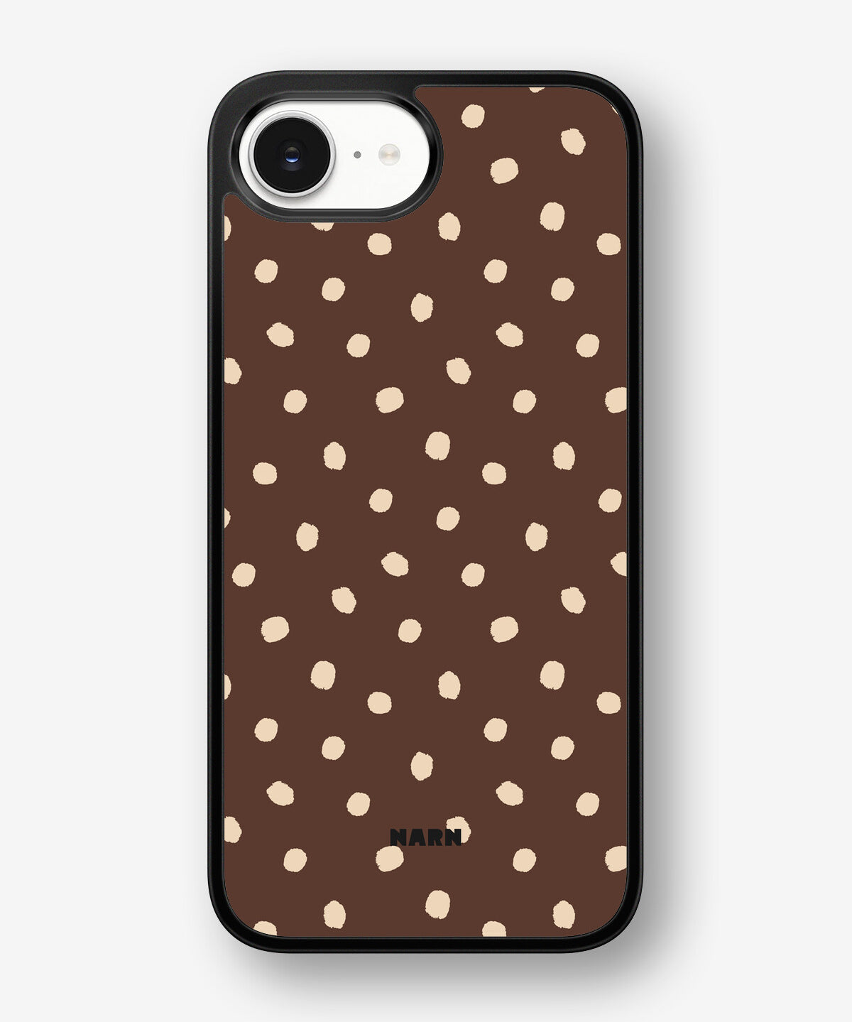 iPhone 16e Hard Case – Choco Dots - View 1