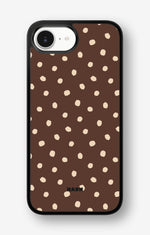 iPhone 16e Hard Case – Choco Dots - View 1