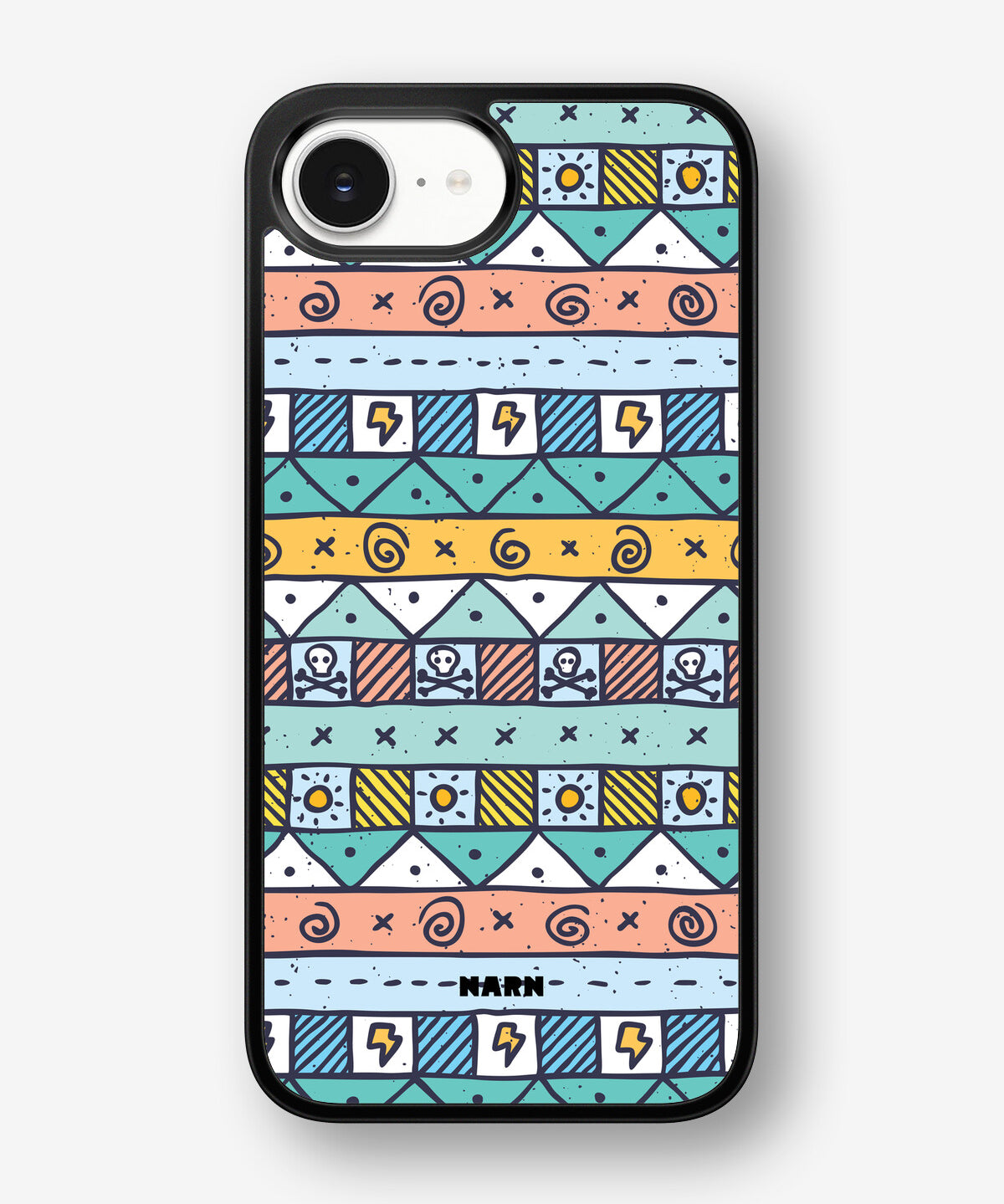 iPhone 16e Hard Case – Cute Pattern - View 1