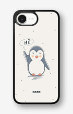 iPhone 16e Hard Case – Cute Penguin - View 1