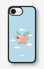 iPhone 16e Hard Case – Dreamy Pig - View 1
