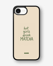 iPhone 16e Hard Case – Drink Matcha - View 1