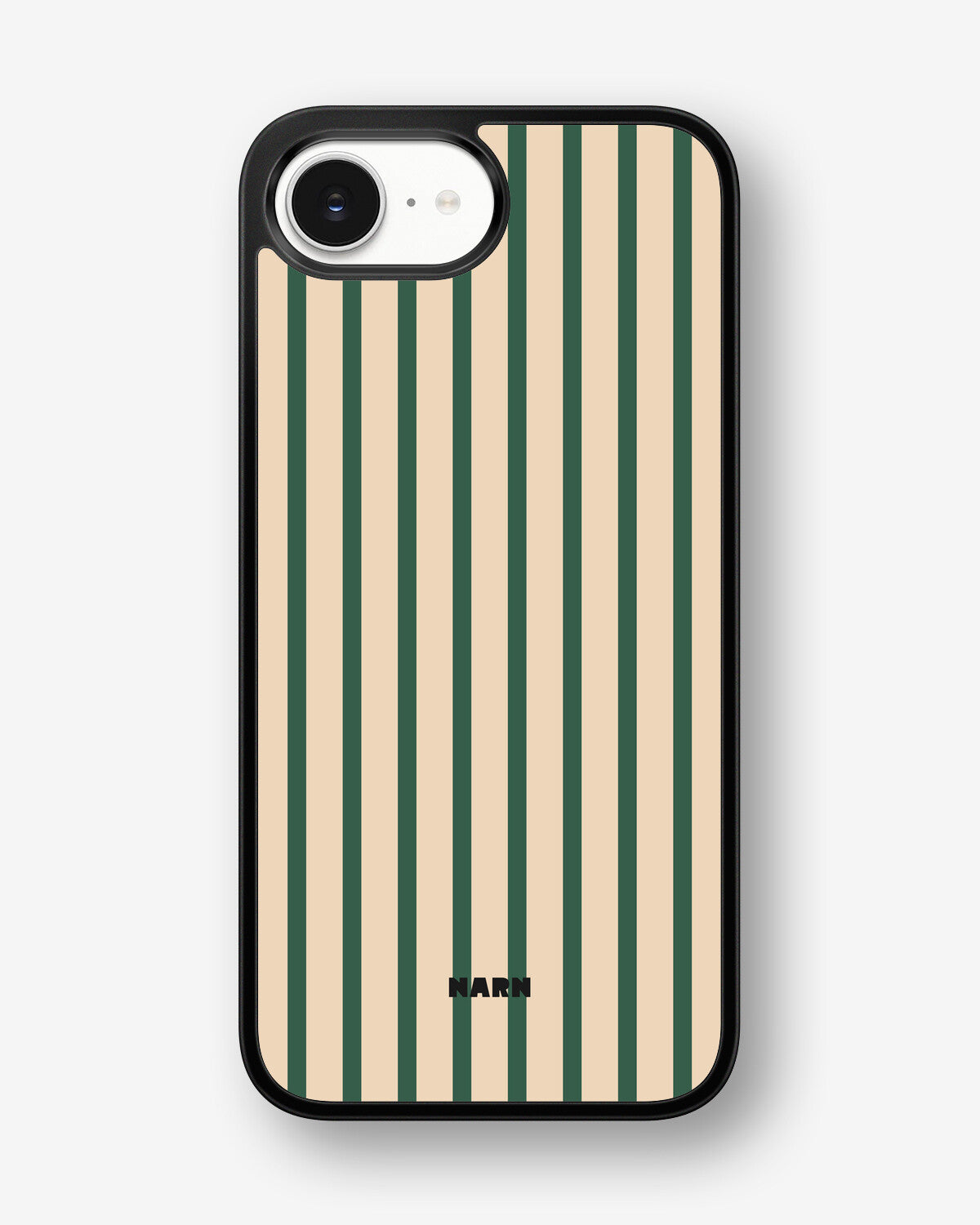 iPhone 16e Hard Case – Evergreen Stripe - View 1