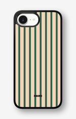 iPhone 16e Hard Case – Evergreen Stripe - View 1