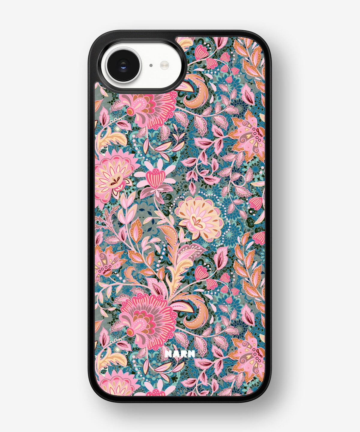iPhone 16e Hard Case – Fantasy Flowers - View 1